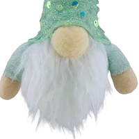 Holiday Time LED Green Fabric Gnome Ornament