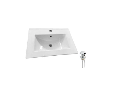 DROP Bath and Kitchen DR091435 Bathroom Vanity Top Set