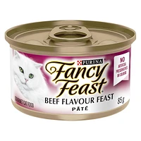 Fancy Feast Pate Beef, Wet Cat Food 85g, 85g