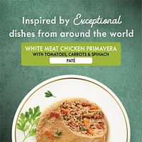 Fancy Feast Medleys White Meat Chicken Primavera Pâté, Wet Cat Food 85 g, 85 g