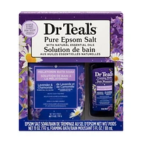 Dr Teal's Avec De La Mélatonin 2pc Vacances 2pc