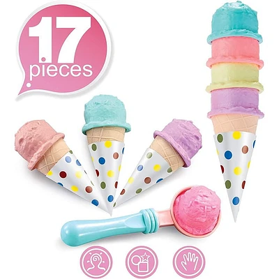 Toy Chef Counter Top Ice Cream Set