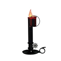 Way to Celebrate Battery-Operated LED Flickering Candle, in Candle Holder and Dripping Blood