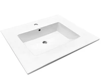 DROP Bath and Kitchen DR091400 Bathroom Vanity Top Set