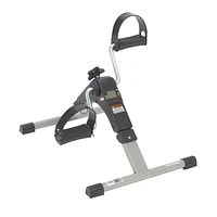 Drive Medical Black Folding Exercise Peddler with Electronic Display