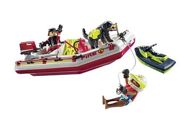 Playmobil  Fireboat and Aqua Scooter., boat