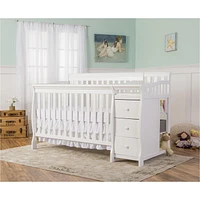 Dream On Me 5-in-1 Brody Convertible Crib with Changer