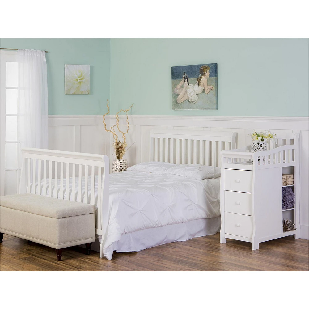 Dream On Me 5-in-1 Brody Convertible Crib with Changer