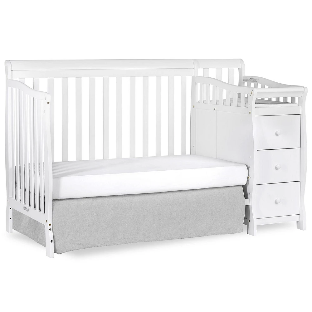 Dream On Me 5-in-1 Brody Convertible Crib with Changer