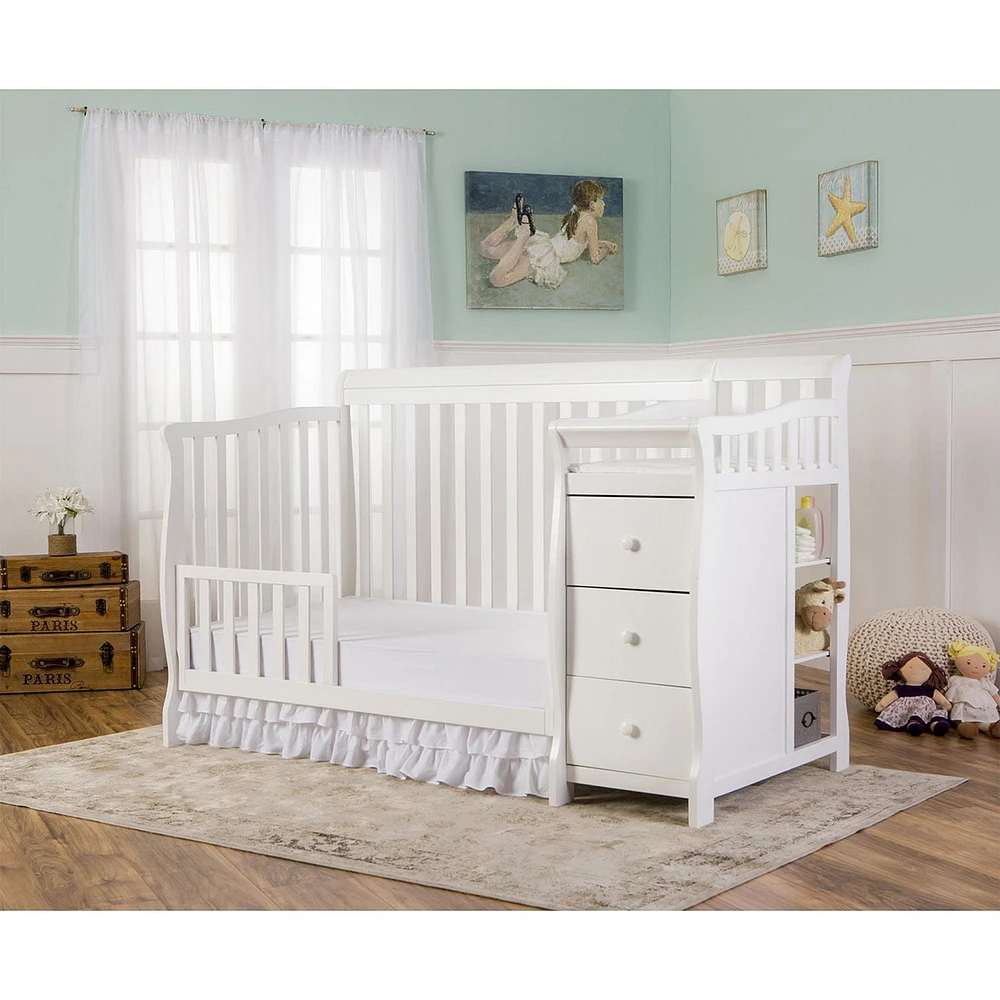 Dream On Me 5-in-1 Brody Convertible Crib with Changer