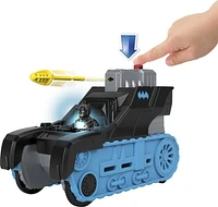 Imaginext DC Super Friends Bat-Tech Tank Vehicle with Lights & Batman Figure Set, 3 Pieces, Ages 3-8