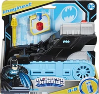 Imaginext DC Super Friends Bat-Tech Tank Vehicle with Lights & Batman Figure Set, 3 Pieces, Ages 3-8