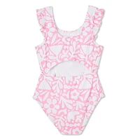 George Girls' Adaptive Swimsuit 1-Piece