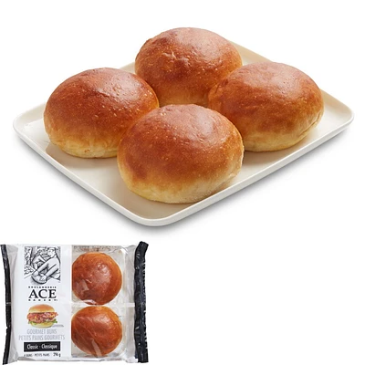 ACE® Bakery Classic Gourmet Buns, 4 buns, 296 g total