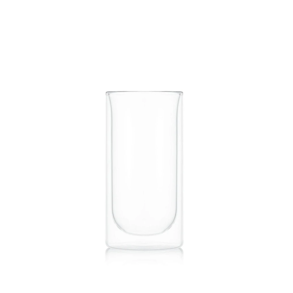 Bodum SKAL 2pc Double Wall Gin & Tonic Glass 0.28 l, 280ml, SKAL DW G&T 280ML