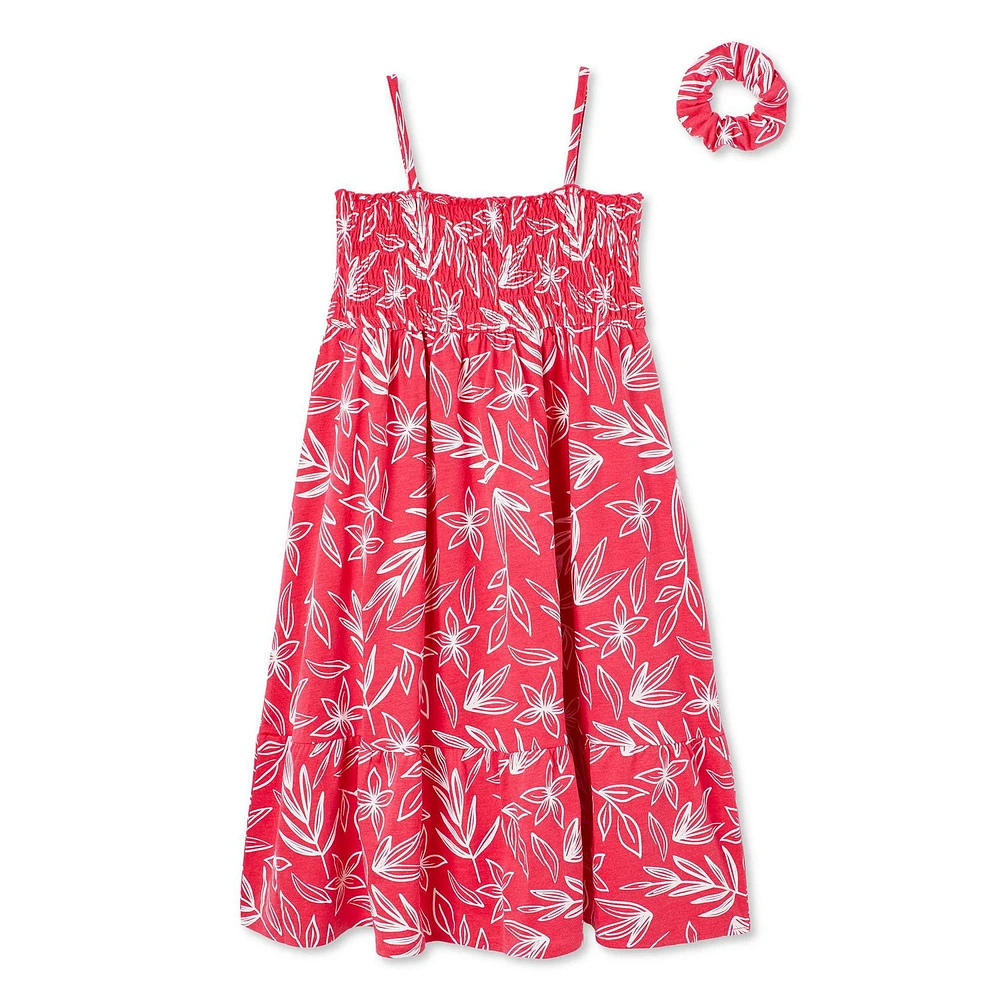 Ensemble 2 pièces avec robe à smocks George pour filles