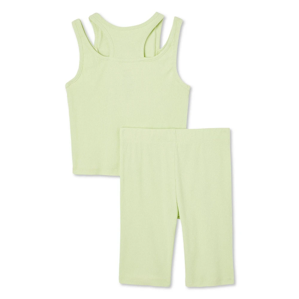 George Girls' Tank 2-Piece Set, Sizes XS-XL