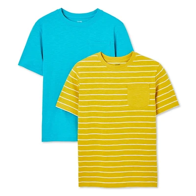 Lot de 2 t-shirts avec encolure ras du cou George pour garçons