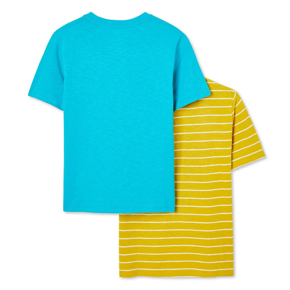 Lot de 2 t-shirts avec encolure ras du cou George pour garçons