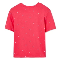 T-shirt à manches courtes George pour filles Tailles TP–TG