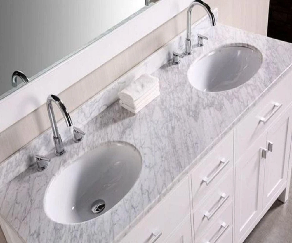 DROP Bath and Kitchen DR091182 Undermount Bathroom Sink Set