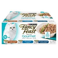 Fancy Feast Gourmet Variety Pack, Wet Cat Food 12 X 85g, 12 X 85g