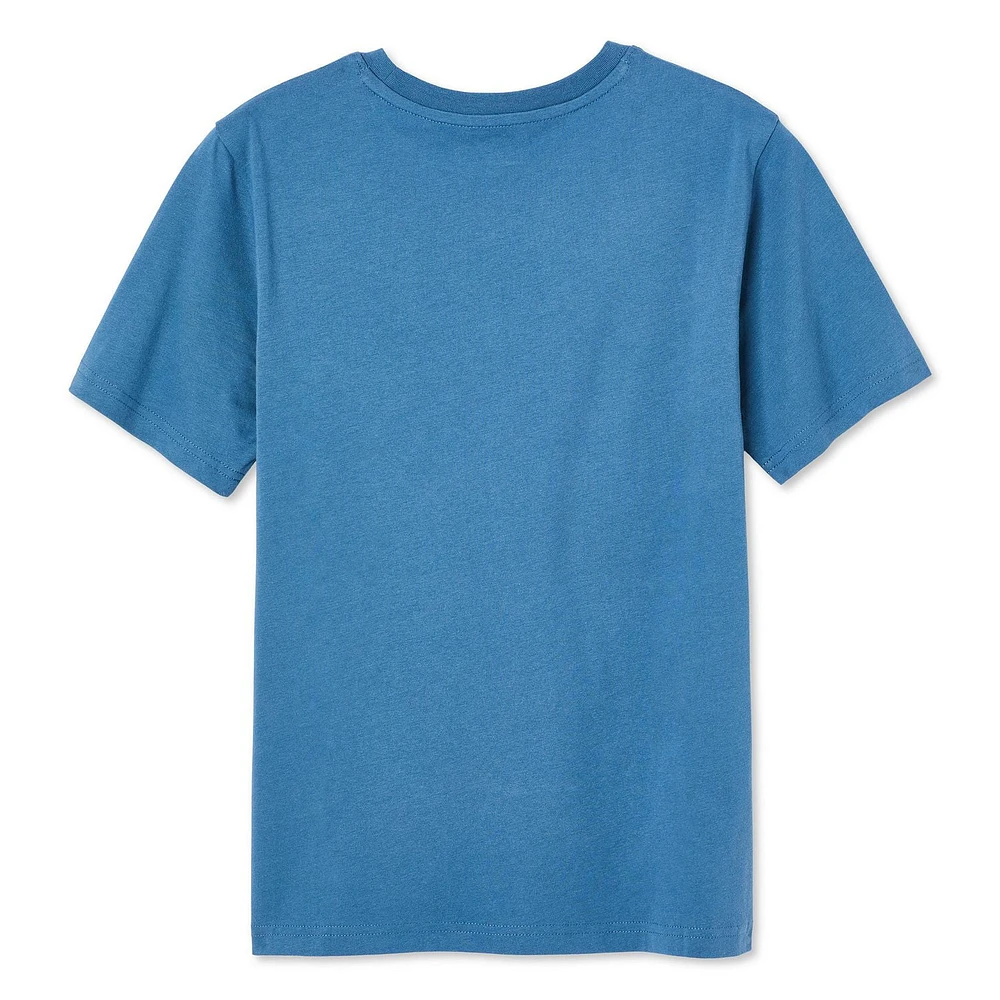T-shirt sport à manches courtes George pour garçons Tailles TP–TG