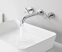 DROP Bath and Kitchen DR091189 Undermount Bathroom Sink Set