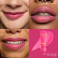 NYX Professional Makeup Baume à lèvres mat Smushy