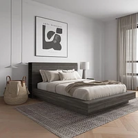 Ensemble de chambre à coucher Marconi 3 pièces avec lit, tête de lit et table de chevet
