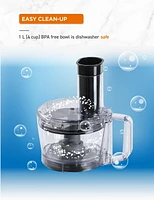 COMMERCIAL CHEF 4-Cup Food Processor