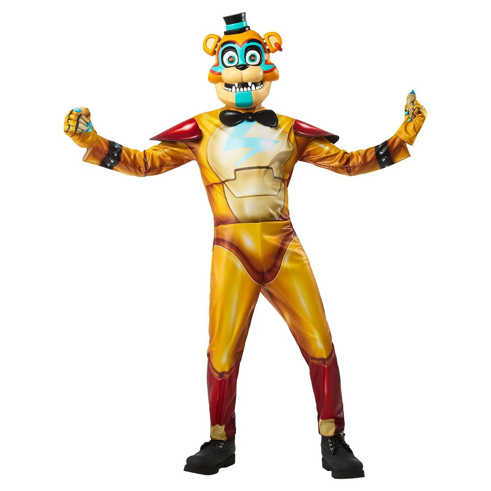 Child FNAF "Security Breach" Glamrock Freddy Costume