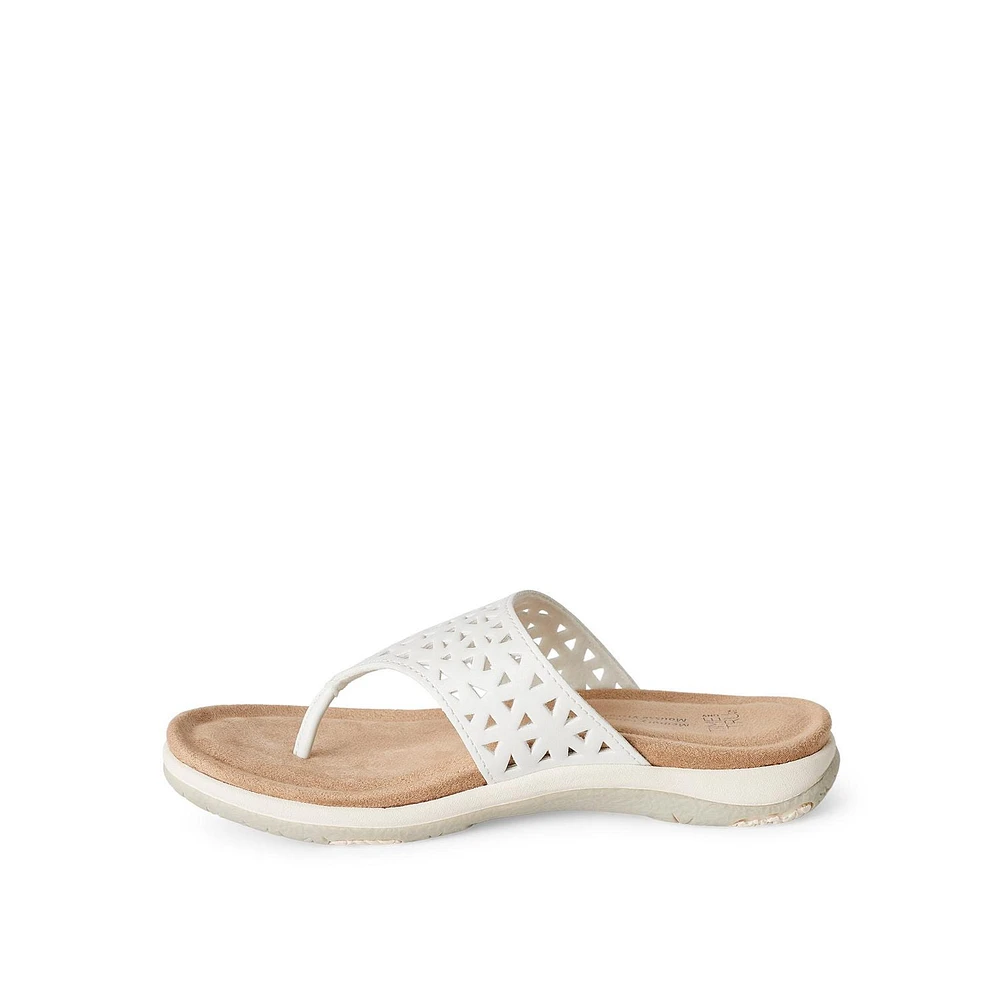 Tongs Time and Tru pour femmes Pointures pieds larges 6-10