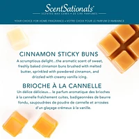 ScentSationals Scented Wax Cubes Value Pack - Cinnamon Sticky Buns, 5.0 oz (141.8g)