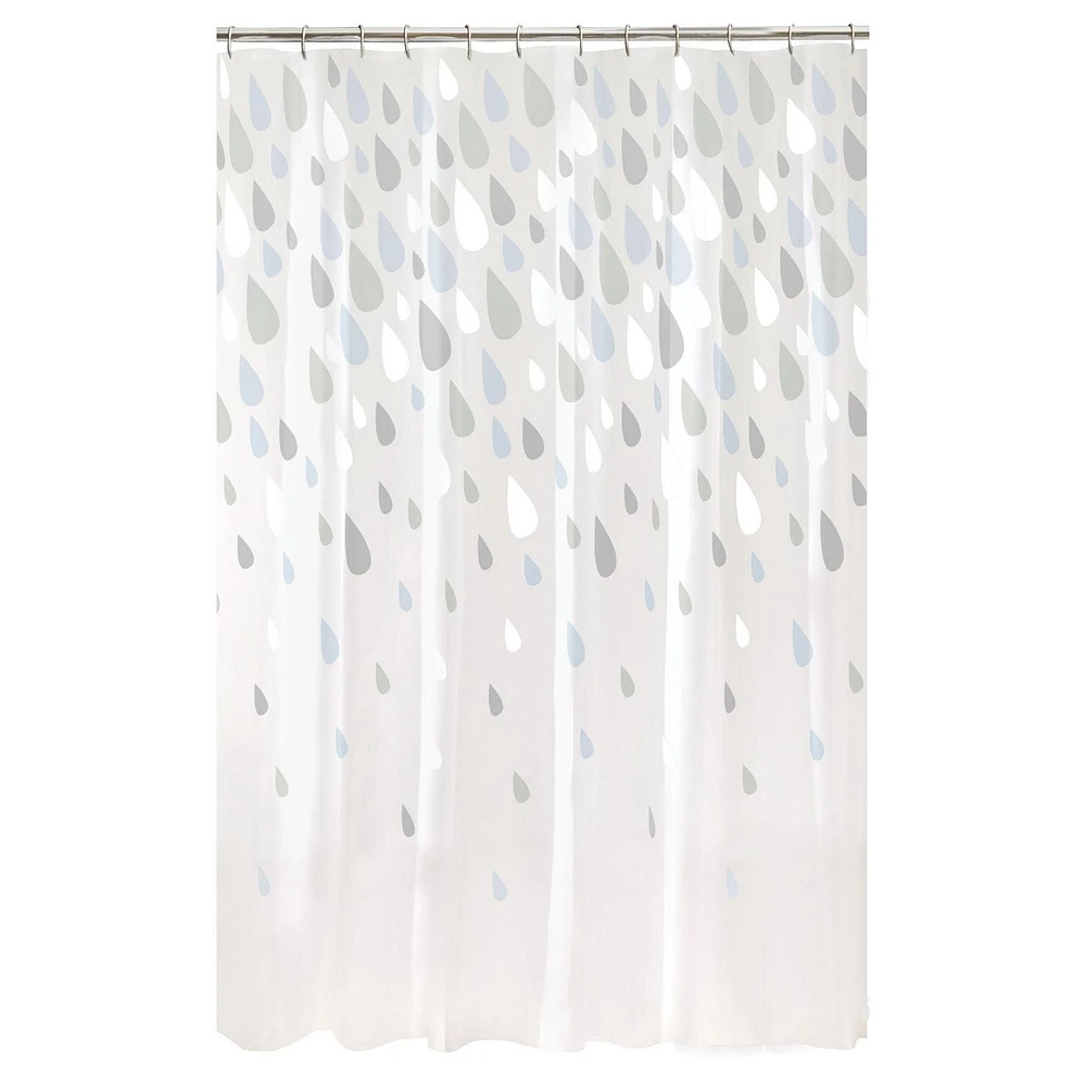 Mainstays Raindrops PEVA Shower Curtain, Raindrops PEVA Shower Curtain