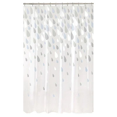 Mainstays Raindrops PEVA Shower Curtain, Raindrops PEVA Shower Curtain