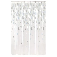 Mainstays Raindrops PEVA Shower Curtain, Raindrops PEVA Shower Curtain