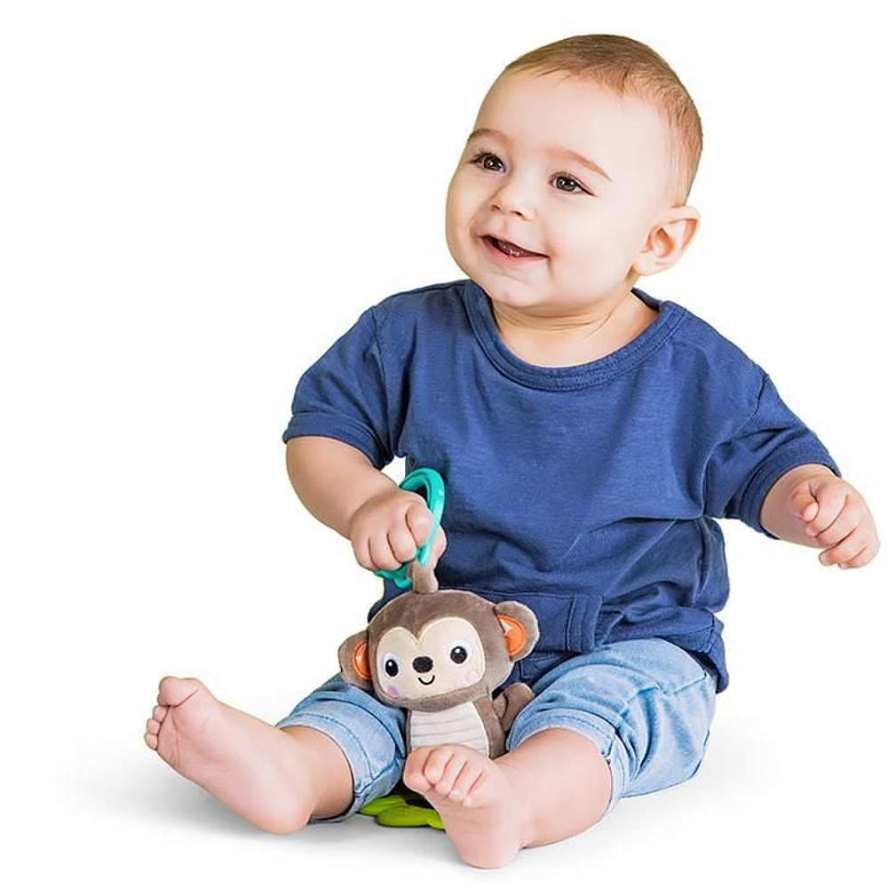 Assortiment de jouets en peluches Tug Tunes de Bright Starts