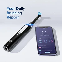 Brosse à dents électrique Oral-B iO Series 4 avec (1) brossette, rechargeable, blanc 1CT