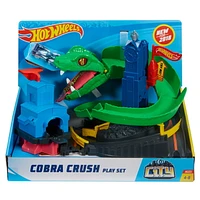 Hot Wheels City Cobra Crush Playset