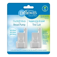 Soupapes en bec de canard Dr. Brown's de rechange pour tire-lait Dr. Brown's