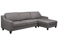 Sonia RHF Sectional, Grey