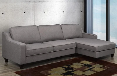 Sonia RHF Sectional, Grey