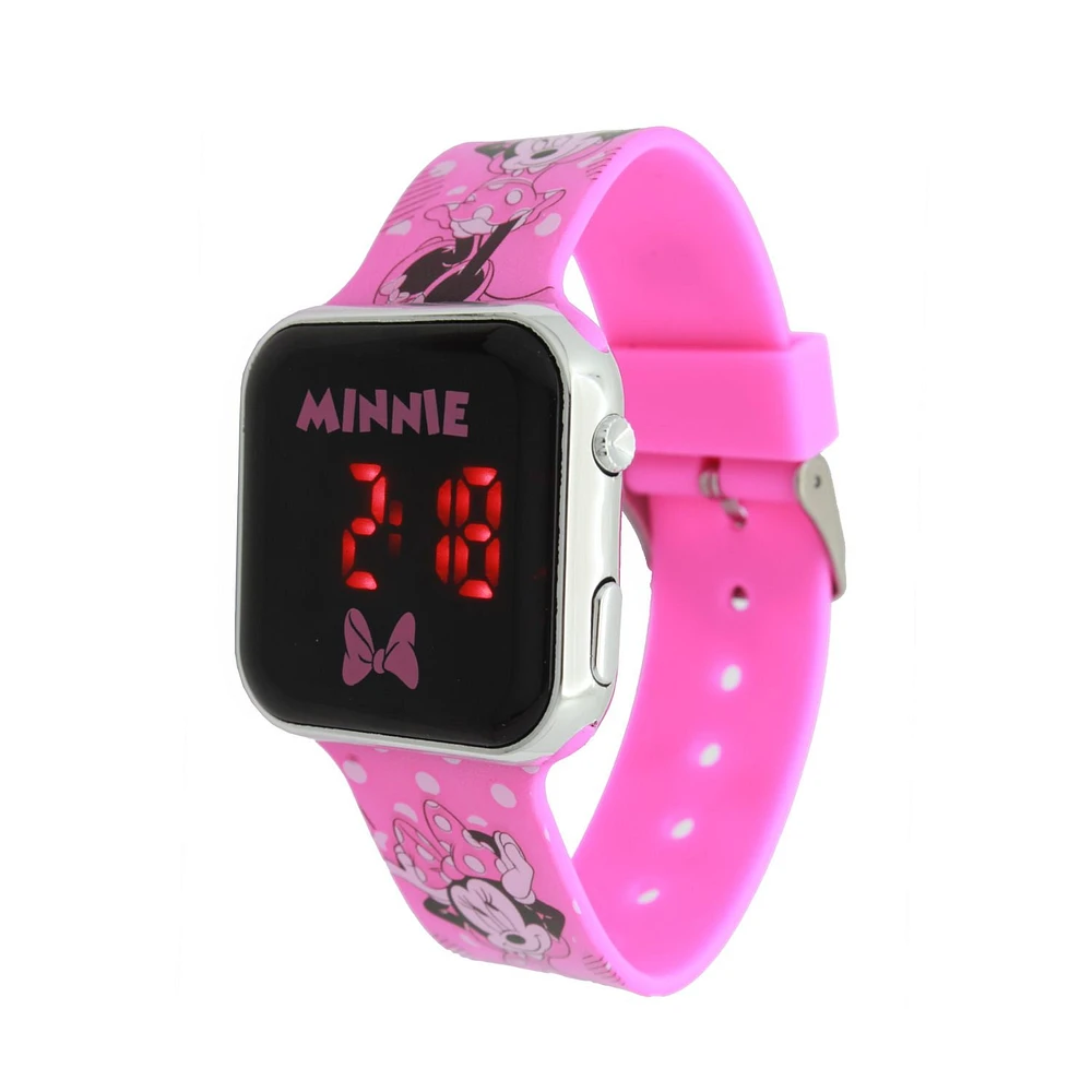 Minnie LED Watch with Bracelets Set