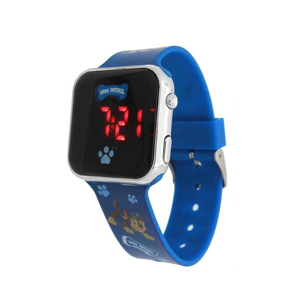 Paw Patrol Kids Rubber Led Watch With Bracelet Set