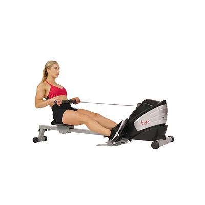 Sunny Health & Fitness SF-RW5622 Dual Function Magnetic Rowing Machine