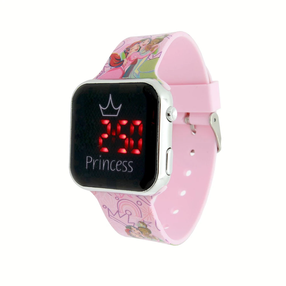 Princess LED Watch with Bracelets Set