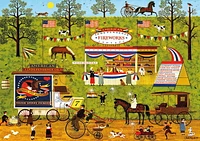 Buffalo Games - Charles Wysocki - Bang, Boom, Bam & Pow - 300 Piece Jigsaw Puzzle