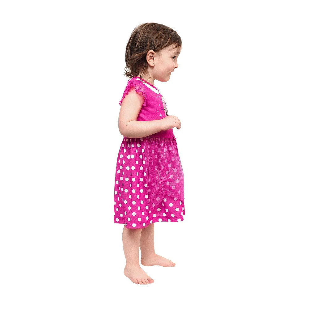 Disney Minnie Mouse Toddlers' Character Nightshirt, Available in sizes: 2T-5T