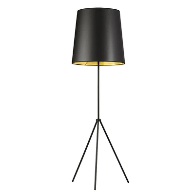 Dainolite OD3-F-698-MB Matte Black Floor Lamp